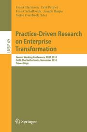 Practice-Driven Research on Enterprise Transformation - Cover