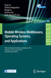 Mobile Wireless Middleware, Operating Systems, and Applications - Cover