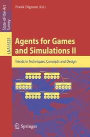 Agents for Games and Simulations II - Cover
