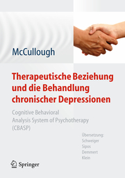 Therapeutische Beziehung und die Behandlung chronischer Depressionen - Cover
