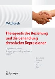 Therapeutische Beziehung und die Behandlung chronischer Depressionen - Cover