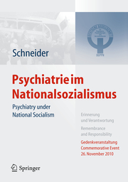 Psychiatrie im Nationalsozialismus/Psychiatry under National Socialism - Cover
