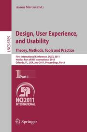 Design, User Experience, and Usability. Theory, Methods, Tools and Practice - Cover