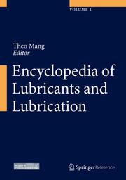 Encyclopedia of Lubricants and Lubrication - Cover