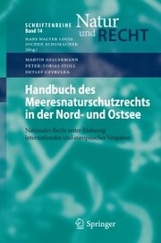 Handbuch des Meeresnaturschutzrechts in der Nord- und Ostsee - Cover