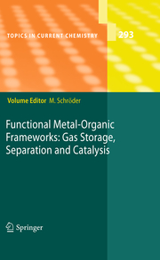 Functional Metal-Organic Frameworks: Gas Storage, Separation and Catalysis - Cover