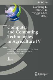 Computer and Computing Technologies in Agriculture IV - Cover