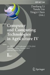 Computer and Computing Technologies in Agriculture IV - Abbildung 1