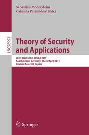 Theory of Security and Applications