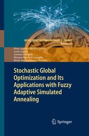 Stochastic Global Optimization and its Applications with Fuzzy Adaptive Simulated Annealing