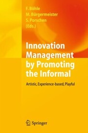 Innovation Management by Promoting the Informal - Cover