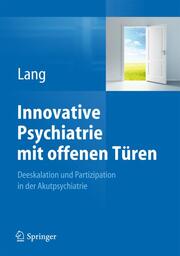 Innovative Psychiatrie mit offenen Türen - Cover