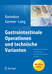 Gastrointestinale Operationen und technische Varianten - Cover