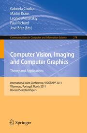 Computer Vision, Imaging and Computer Graphics - Theory and Applications - Cover