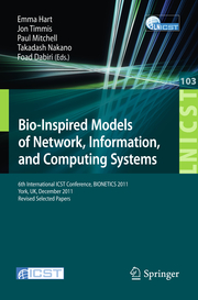 Bio-Inspired Models of Network, Information, and Computing Systems - Cover
