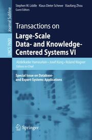 Transactions on Large-Scale Data- and Knowledge-Centered Systems VI - Cover