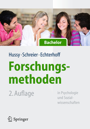 Forschungsmethoden in Psychologie und Sozialwissenschaften für Bachelor - Cover