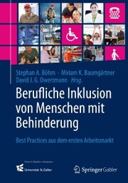 Berufliche Inklusion von Menschen mit Behinderung - Cover