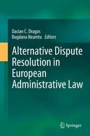 Alternative Dispute Resolution in European Administrative Law - Cover