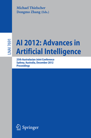 AI 2012: Advances in Artificial Intelligence - Cover