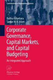 Corporate Governance, Capital Markets, and Capital Budgeting - Abbildung 1