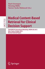 Medical Content-Based Retrieval for Clinical Decision Support - Cover