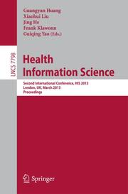 Health Information Science - Cover