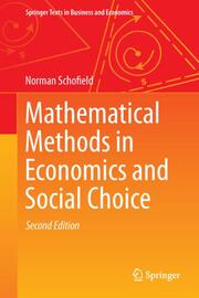 Mathematical Methods in Economics and Social Choice - Cover