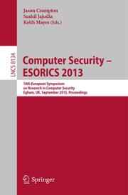 Computer Security -- ESORICS 2013