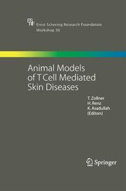 Animal Models of T Cell-Mediated Skin Diseases - Cover