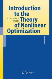 Introduction to the Theory of Nonlinear Optimization - Cover