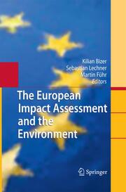 The European Impact Assessment and the Environment - Cover