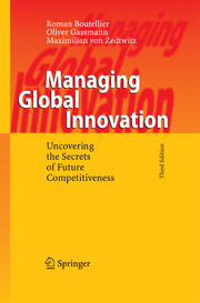 Managing Global Innovation - Cover