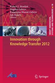 Innovation through Knowledge Transfer 2012 - Cover