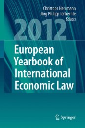 European Yearbook of International Economic Law 2012 - Abbildung 1