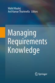 Managing Requirements Knowledge - Cover
