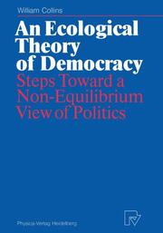 An Ecological Theory of Democracy - Cover