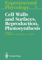 Cell Walls and Surfaces, Reproduction, Photosynthesis - Cover