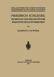 Friedrich Schlegel - Cover