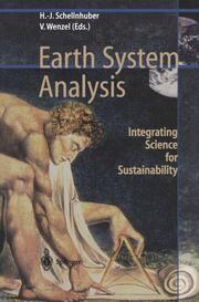 Earth System Analysis - Cover