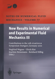 New Results in Numerical and Experimental Fluid Mechanics III - Cover