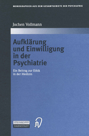 Aufklärung und Einwilligung in der Psychiatrie - Cover