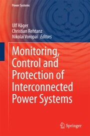 Monitoring, Control and Protection of Interconnected Power Systems - Cover