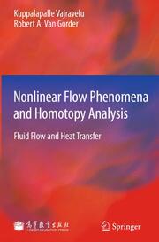 Nonlinear Flow Phenomena and Homotopy Analysis - Cover