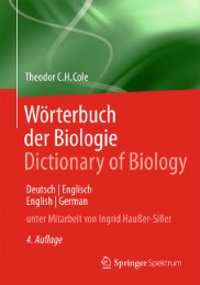 Wörterbuch der Biologie Dictionary of Biology - Abbildung 1