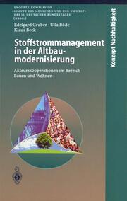 Stoffstrommanagement in der Altbaumodernisierung - Cover