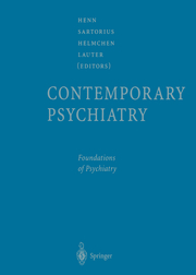 Contemporary Psychiatry - Cover