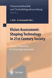 Vision Assessment: Shaping Technology in 21st Century Society - Cover