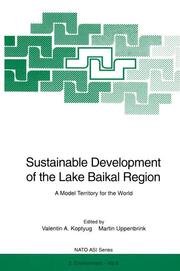 Sustainable Development of the Lake Baikal Region