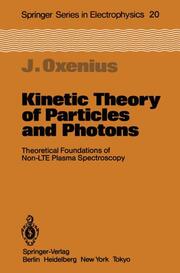 Kinetic Theory of Particles and Photons